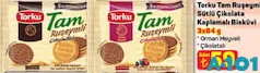 TORKU TAM RUŞEYMLİ SÜTLÜ ÇİKOLATA KAPLAMALI BİSKÜVİ 3X84 G